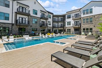 Resort-style pool